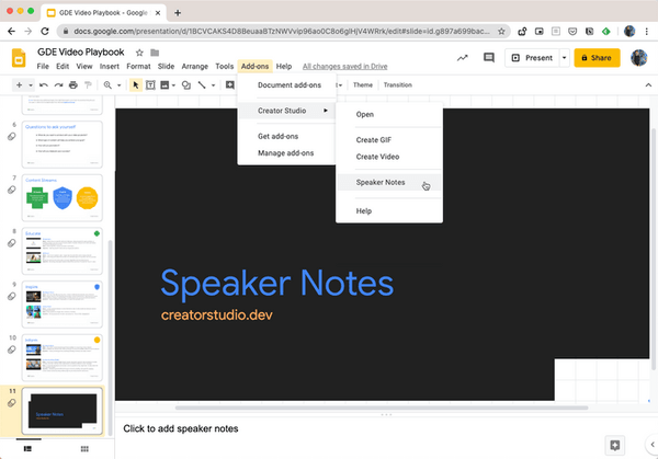 Download Speakers Notes