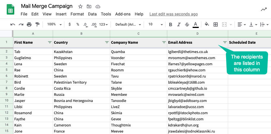 How to Send Emails to Multiple Recipients in Mail Merge - Digital