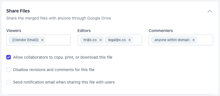 Share File in Google Drive
