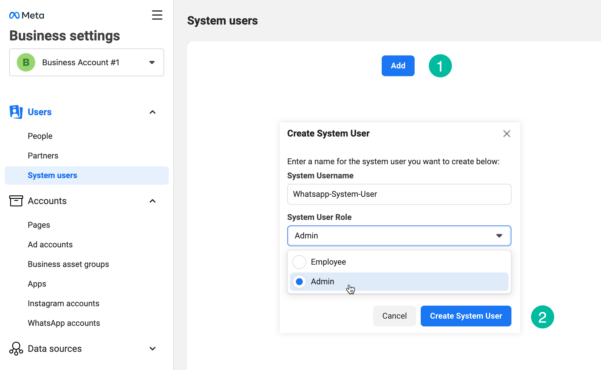 WhatsApp System User