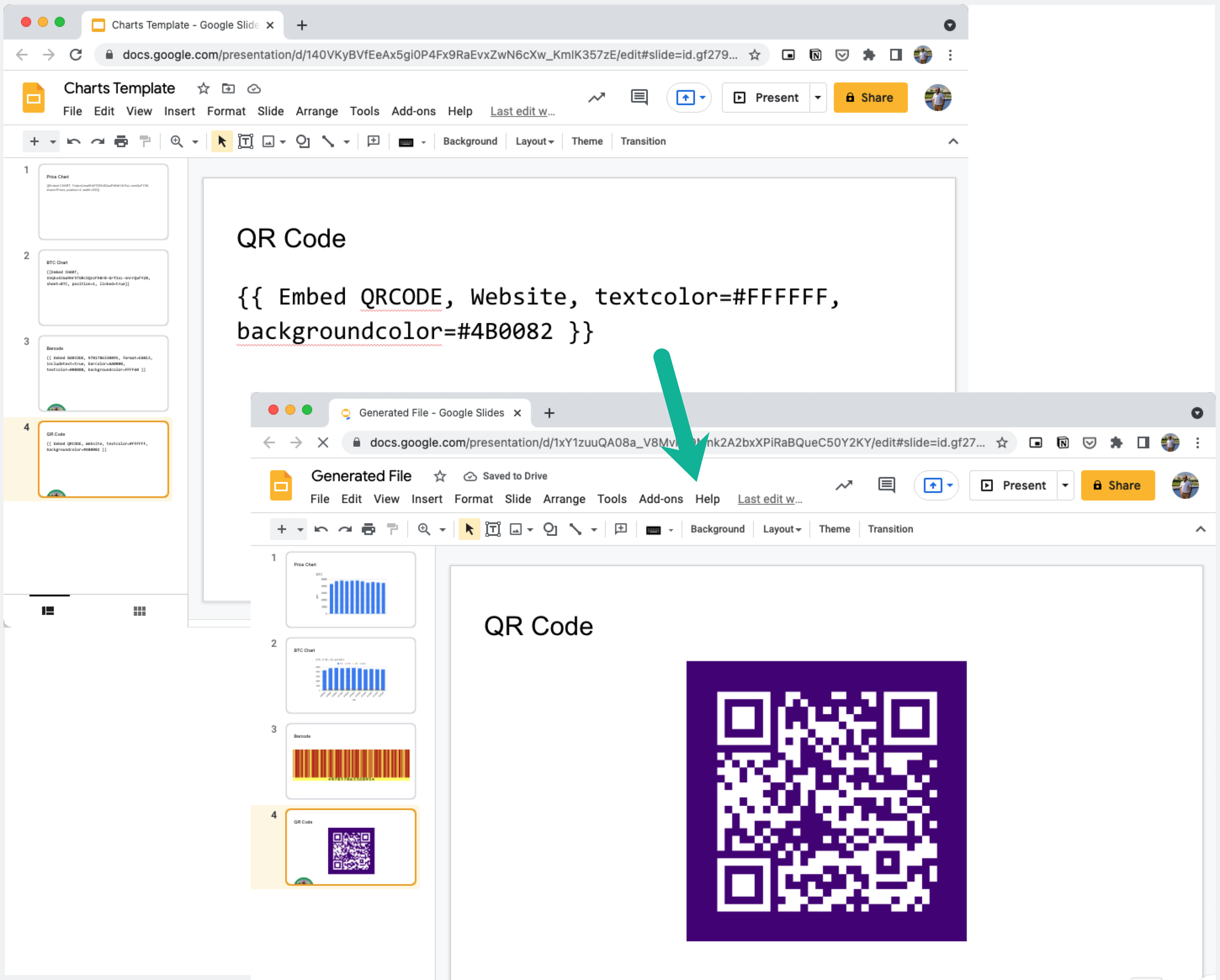 Embed Qr Code In Html