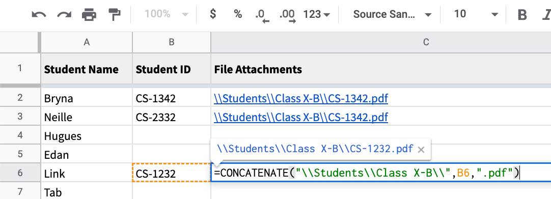 Dynamic File Names