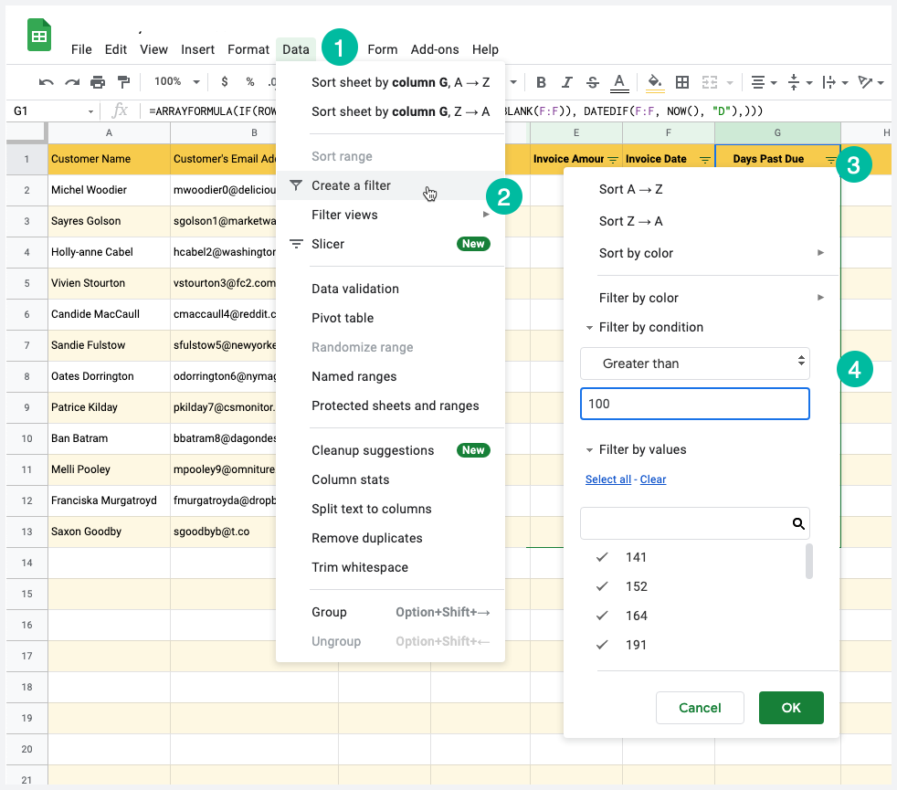 hide-rows-with-checkbox-google-sheets