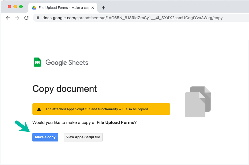 Upload files to Google Drive from Google Forms, Apps Script