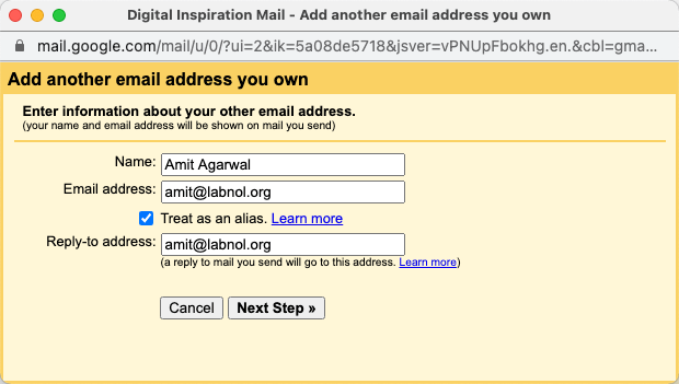 How To Send Emails In Gmail From A Different Email Address Digital Inspiration 1537