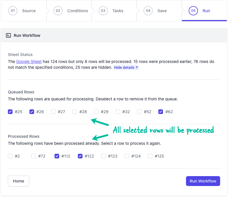 Regenerate Google Form Responses