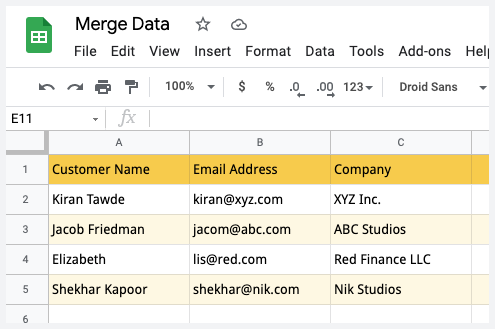 Send Emails with  SES from Google Sheets - Digital Inspiration