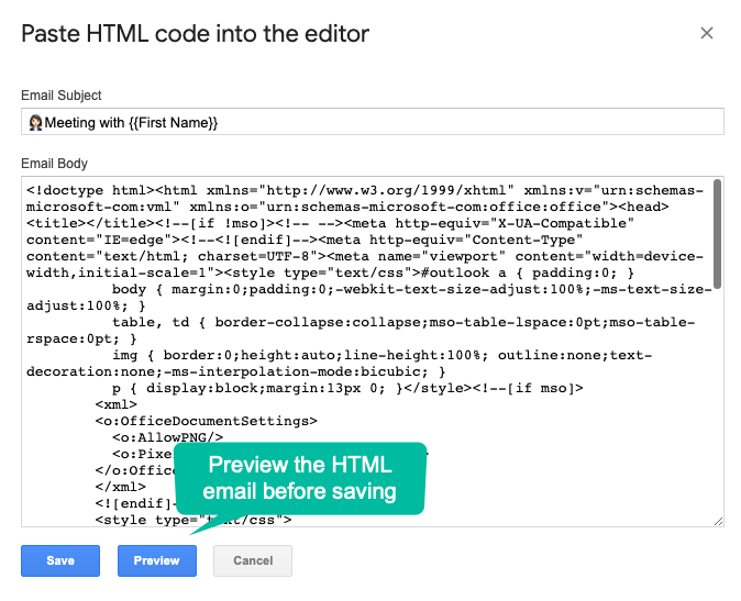 How to Create Email Templates in HTML for Mail Merge Digital Inspiration