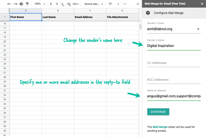 mailbird how to change from address in reply