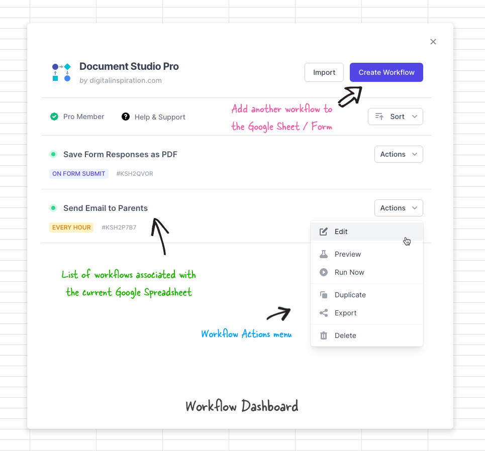 Workflow Manager Dashboard