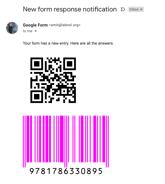 Barcode QR Code